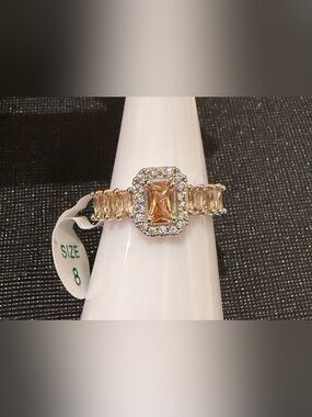 BP RBP6451 Blooming Happiness Topaz Ring Size 8